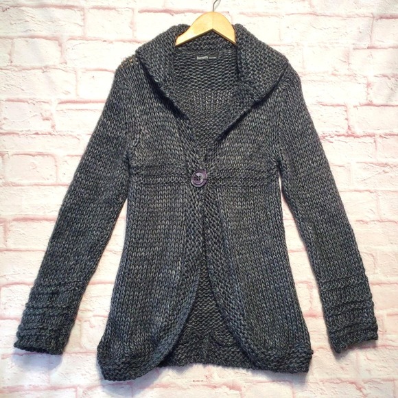 Berretti Sweaters - Berretti Sweater Womens Medium Cardigan Chunky Knit Alpaca Mohair Made in Italy‎